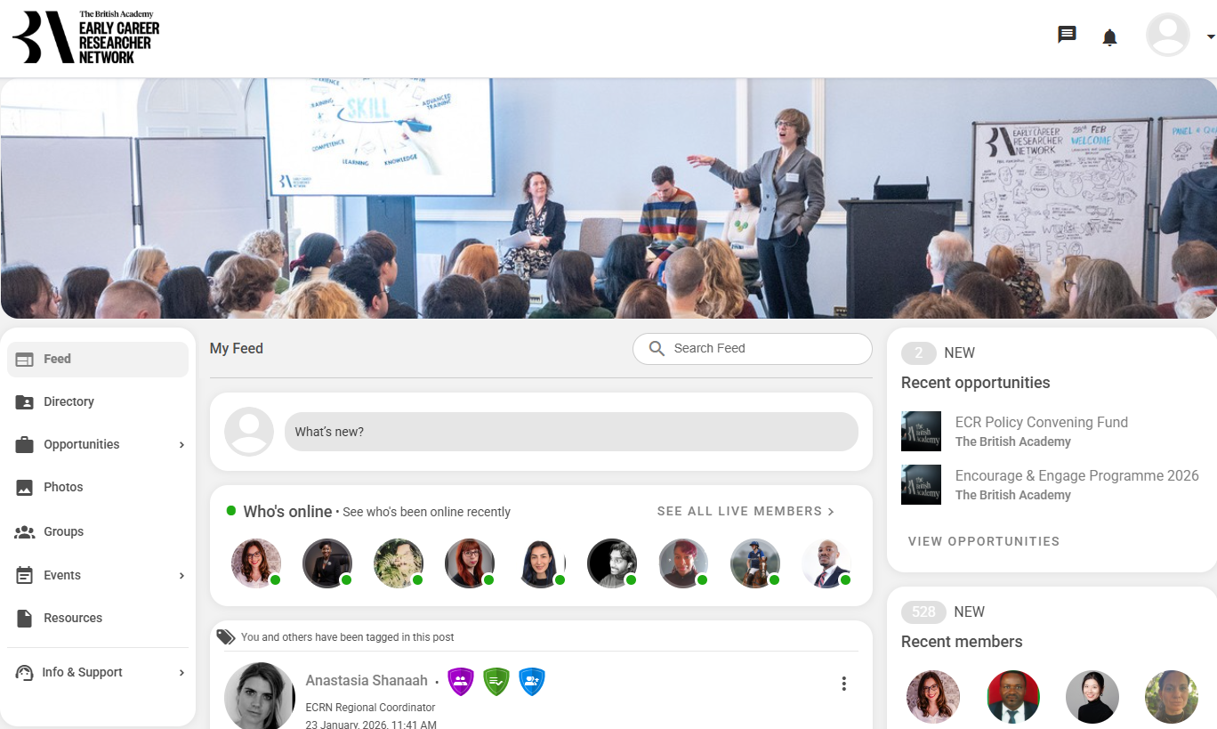British Academy Early Career Researcher Network – Research Funding ...